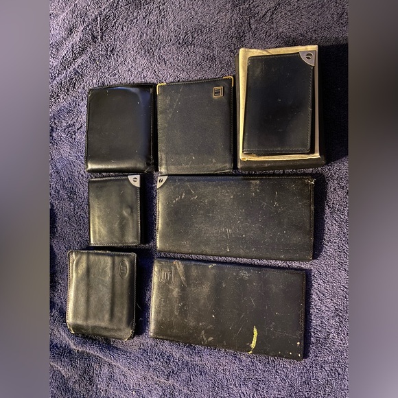 Lot of 7 Dunhill wallets